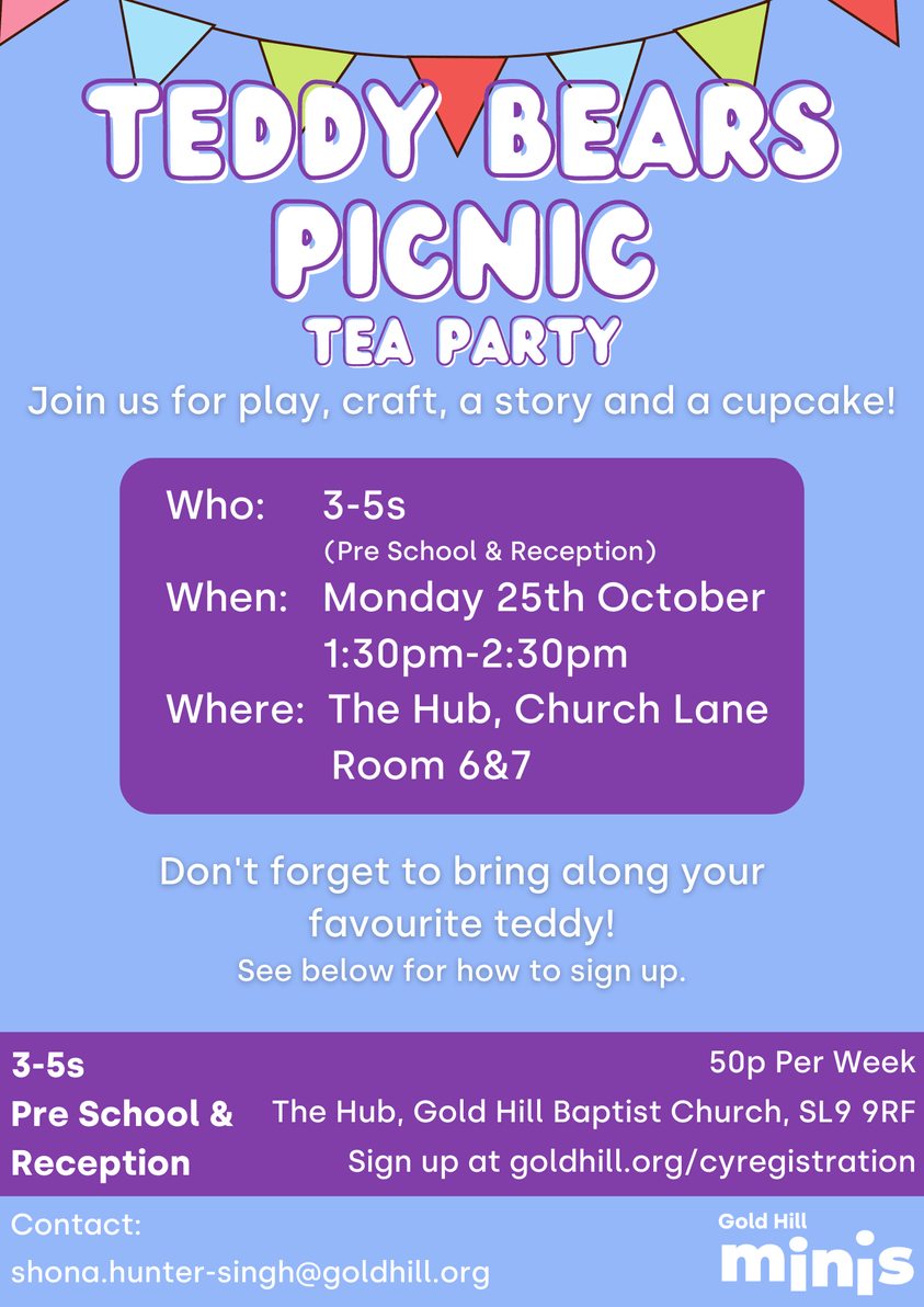 Teddy Bears Picnic Tea Party